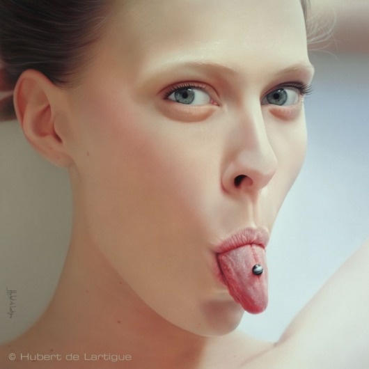 Photorealistic paintings by Hubert De Lartigue | 123 Inspiration #paris #de #hubert #photorealistic #french #paintings #artist #lartigue