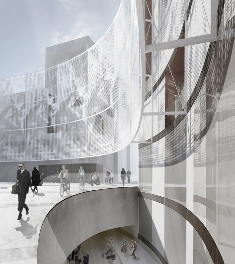 Keir Alexander « studio12 #concrete #public #madrid #design #square #architecture #veil #lightweight #shadow