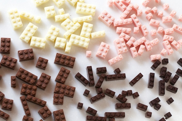 CHOCOLATE LEGO:ACGUY on Behance #lego #toys #chocolate