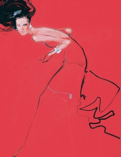 Haute Couture Fashion Illustration – Illustration inspiration on MONOmoda #fashion #illustration
