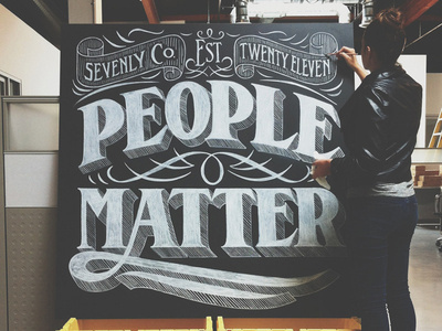 People Matter #chalk