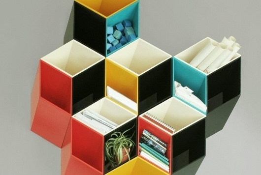 Stylepark #hexagonal #shelving