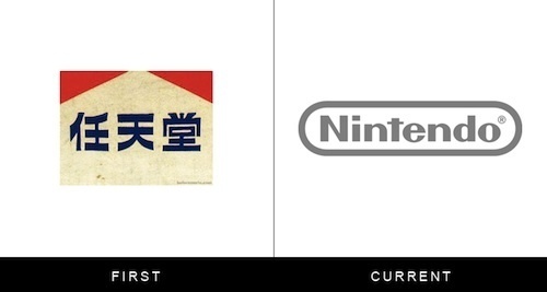 Logos Of Famous Brands, Then And Now DesignTAXI.com #logo #branding