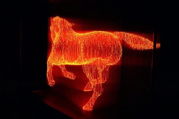 Light Sculptures8 #hologram #light #skulpture