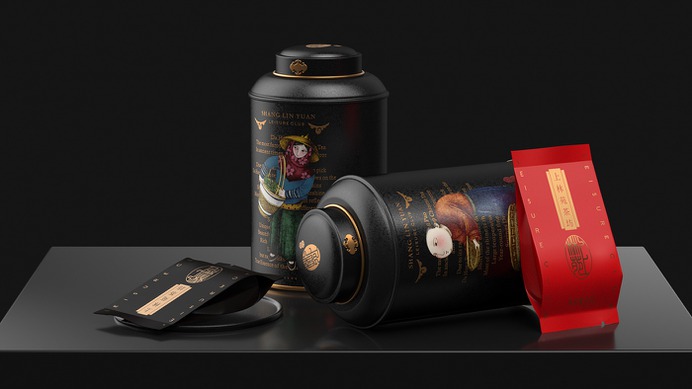 Tea packaging brand design