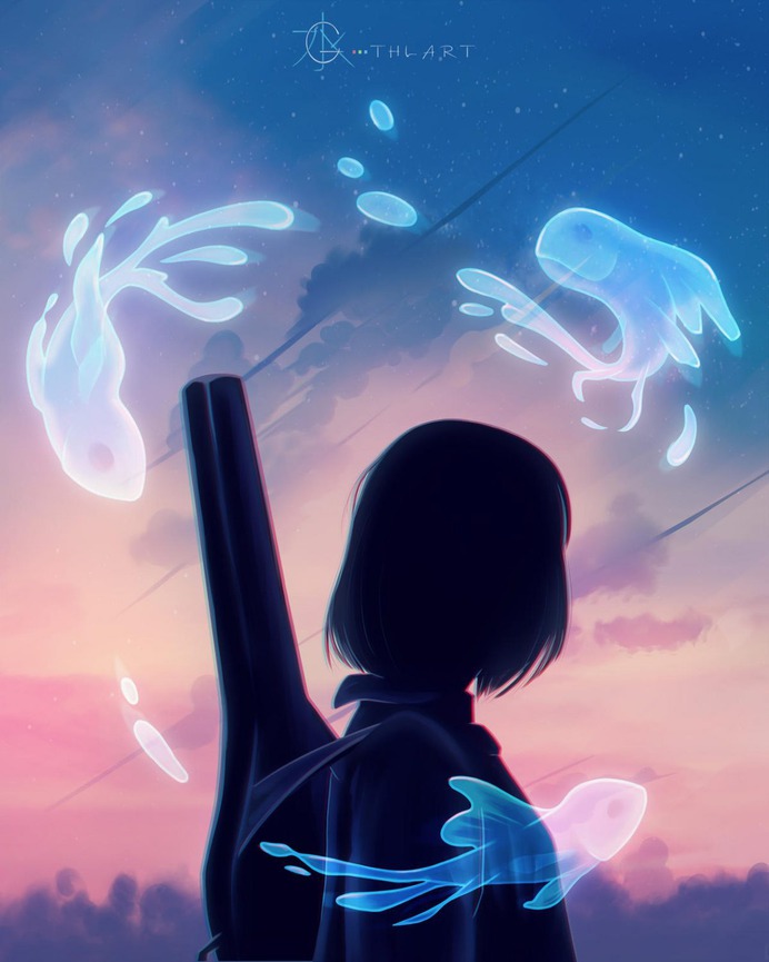 Ghost Fishes by Gthlart