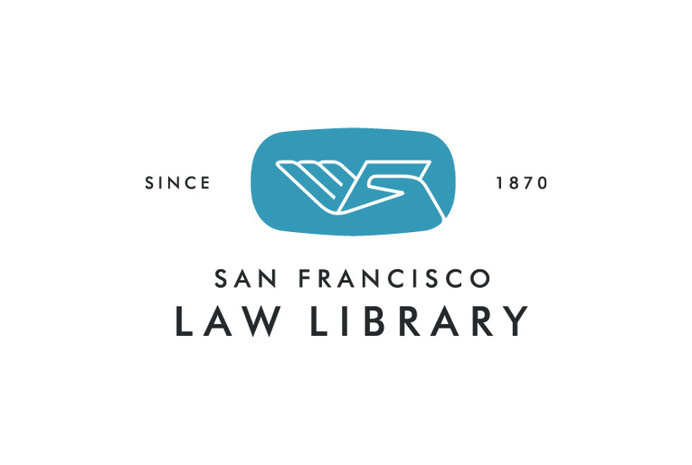 sf law library identity #logo #library