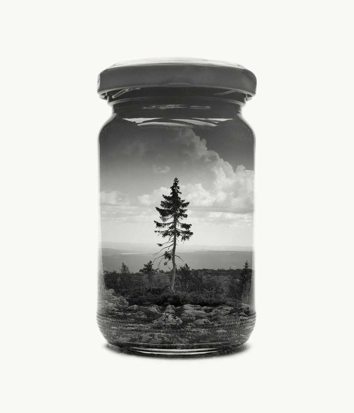 Jarred and Displaced: Mysterious Double Exposure Photography by Christoffer Relander