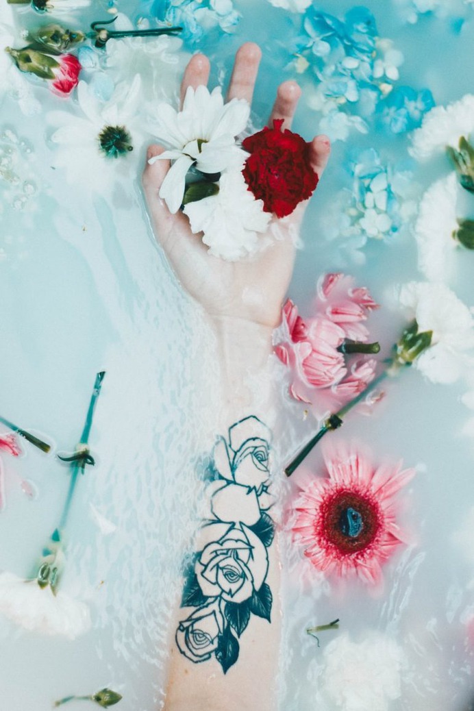 Flower Arm Tattoo