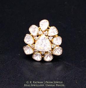Ring - gold diamond polki kundan meena jadau jewellery