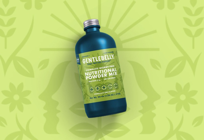 gentle belly nutrition packaging examples