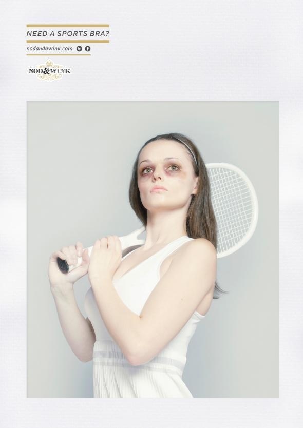Nod and a Wink: Tennis #ad #tennis #publicity #advertising