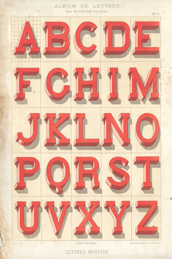 1882lettres 1 | Flickr - Photo Sharing! #type #letters