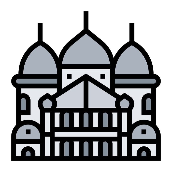 See more icon inspiration related to church, religion, landmark, architecture and city, architectonic, catholic, tradition, religious, cathedral, buildings, monuments, monument and building on Flaticon.