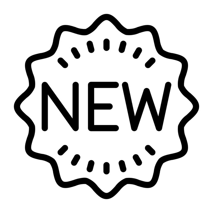 See more icon inspiration related to new, star, sticker, design, shapes and symbols, commerce and shopping, badges, signaling, badge, marketing, shapes and signs on Flaticon.