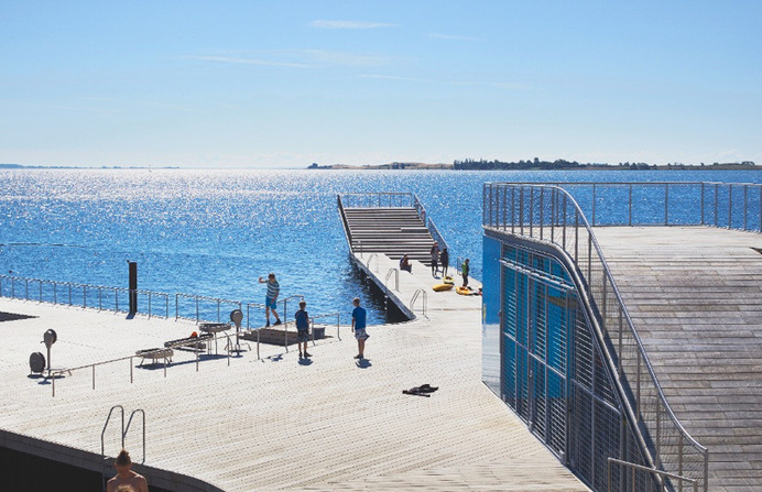 julien lanoo captures views of faaborg harbour bath by JDS #waterfront