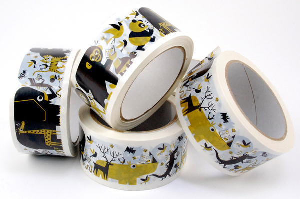 tape_blog #illustration #tape #nobrow #animals