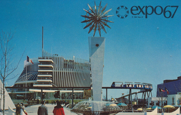 Pavilion of France at Expo '67 Montreal, Quebec | Flickr Photo Sharing! #expo #montreal #world #fair #67