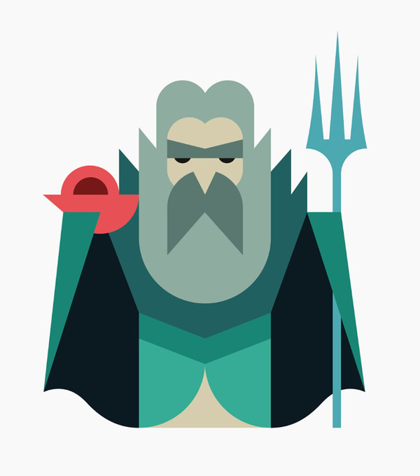 Oh My God, Hey Studio #illustration #character #minimal #geometric