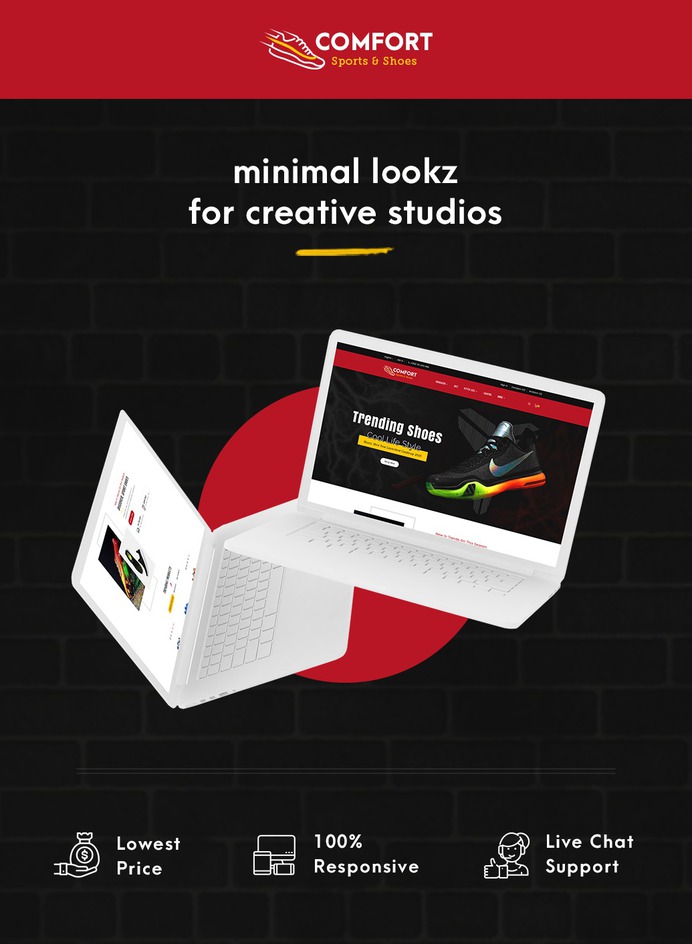 #Comfort - #Sports & #Shoes - #Prestashop #Responsive #Theme #eCommerce #Website #Design #Template