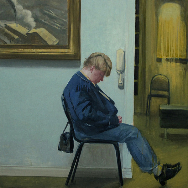 Sergey Kuzhavsky. daynight in the museum #museum #in #day&night #kuzhavsky #the #art #sergey