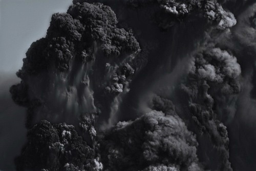 smoke #smoke #black #dust #nature #fire #vulcano #dark