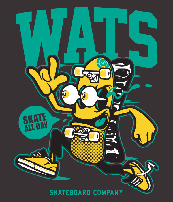Various Projects/ Character Design 9 on Behance #skateboard #character