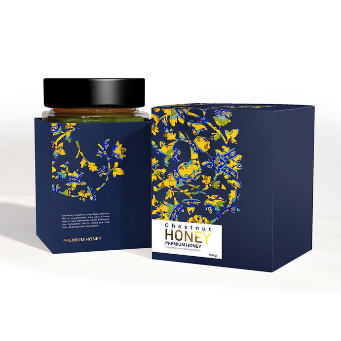 Chestnut Honey Concept on Packaging of the World - Creative Package Design Gallery