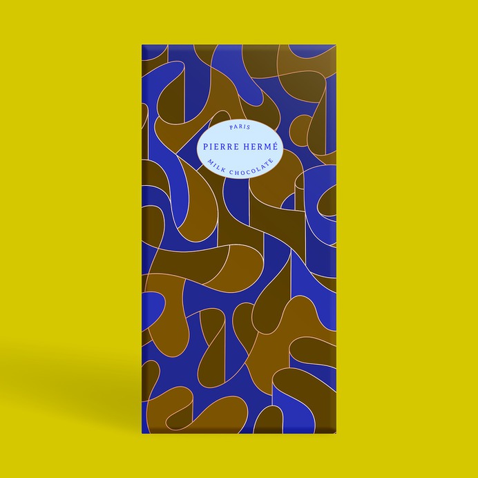 Pattern design for the Pierre Herme chocolate bar packaging by Andrei Robu (www.robu.co)