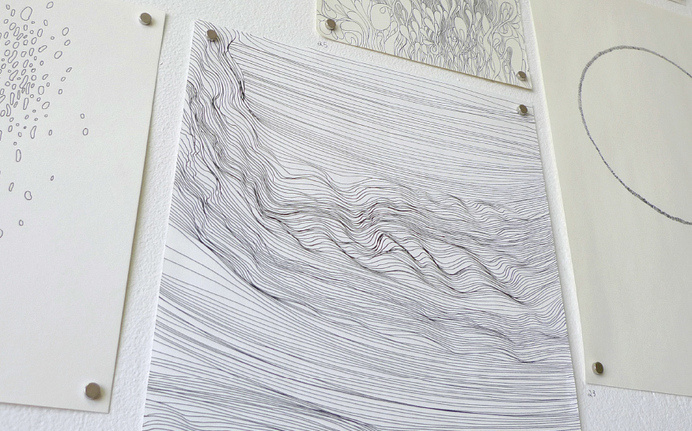 Sigh of Relief - Andrew Johnson #line #drawing