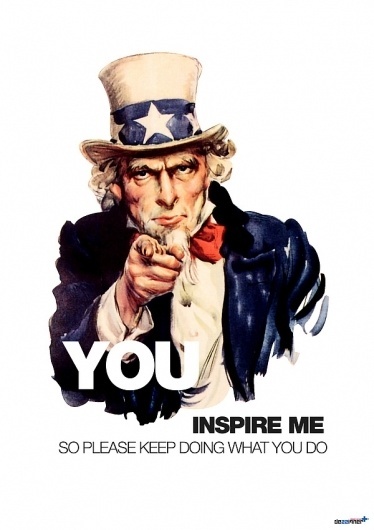 Inspire Sam #visual #inspire #design #uncle #sam