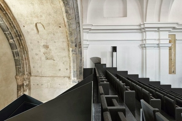 CJWHO ™ (Ptuj Performance Center, Slovenia by ENOTA The...) #restoration #slovenia #monastery #church #design #interiors #architecture
