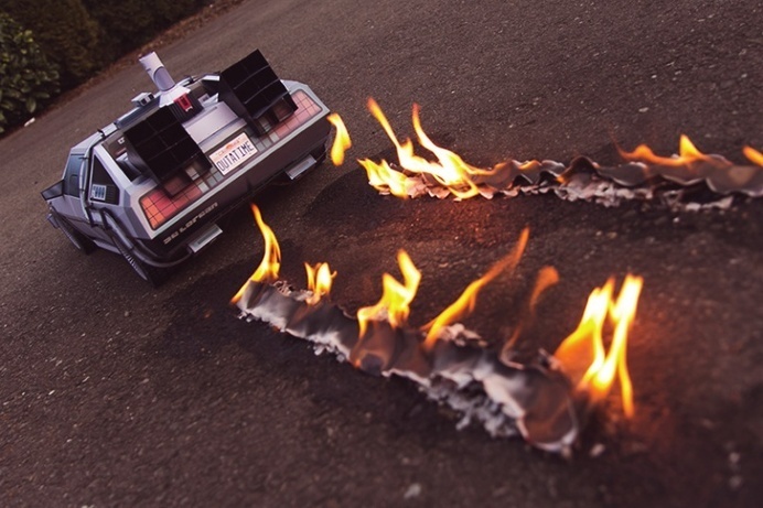 Back To The Future DeLorean Papercraft - JOQUZ #papercraft #delorean #cars #backtothefuture