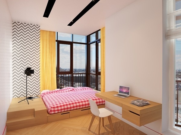 YURII Â | Â Â http://behance.net/yuriisuhov"Children`s rooms in Two Story Apartment, St. Petersburg"I am a freelance visualization artist #interiors #architecture