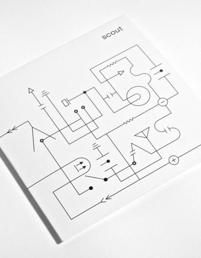 Scout EP Cover | AisleOne #design #graphic #schematics #symbols