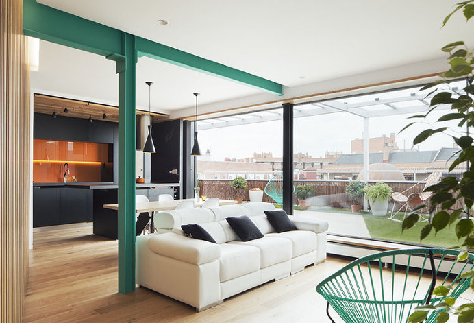 The Apartment Zafra is an Oasis with Mediterranean Ambiance in Downtown Madrid