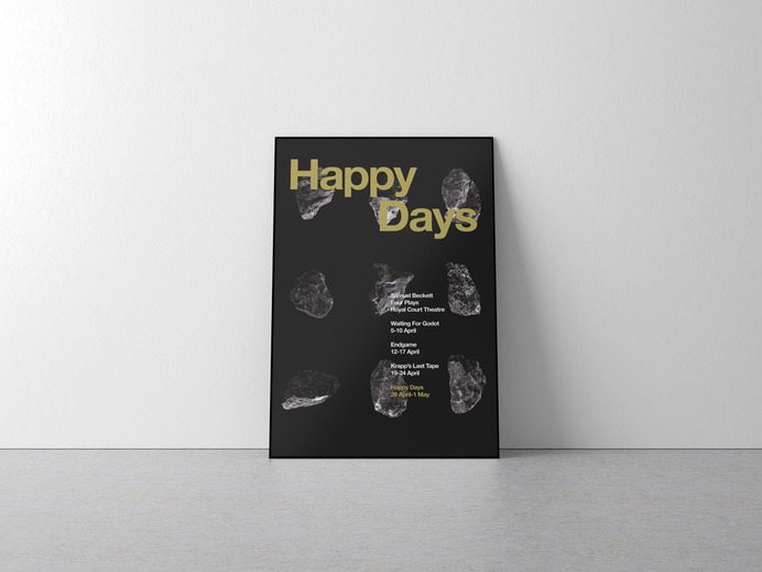 Samuel Beckett A1 Posters &ndash; Deivid Cole