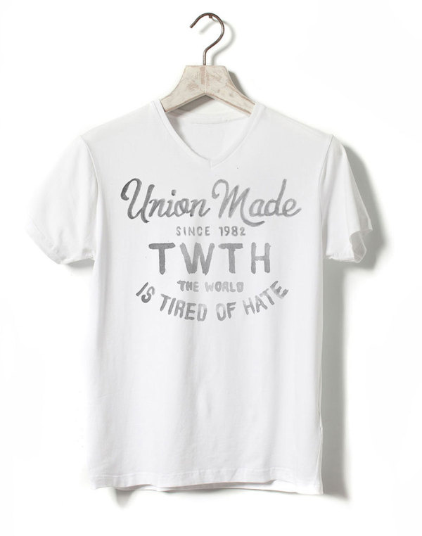 TWTH - The World is Tired of Hate - BMD design #clothing #clothes #design #shirt #handmade #logo #typography