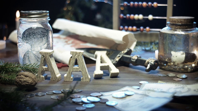 #tripleA #AAA #onairdesign #opener #handcrafted #film #video #props #illustration