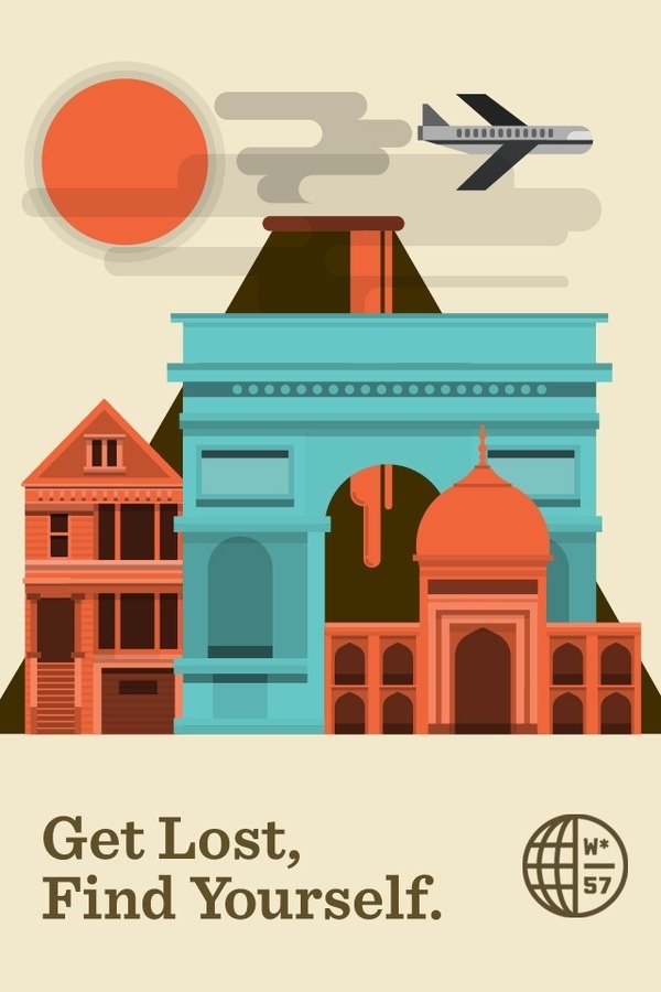 Trevor G. Rogers #illustration #travel #poster