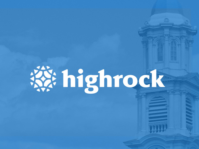 Highrock Church Branding by Justin Schafer for Grain & Mortar. www.justinschafer.me www.grainandmortar.com