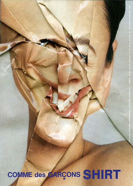 A history of COMME DES GARCONS Ads