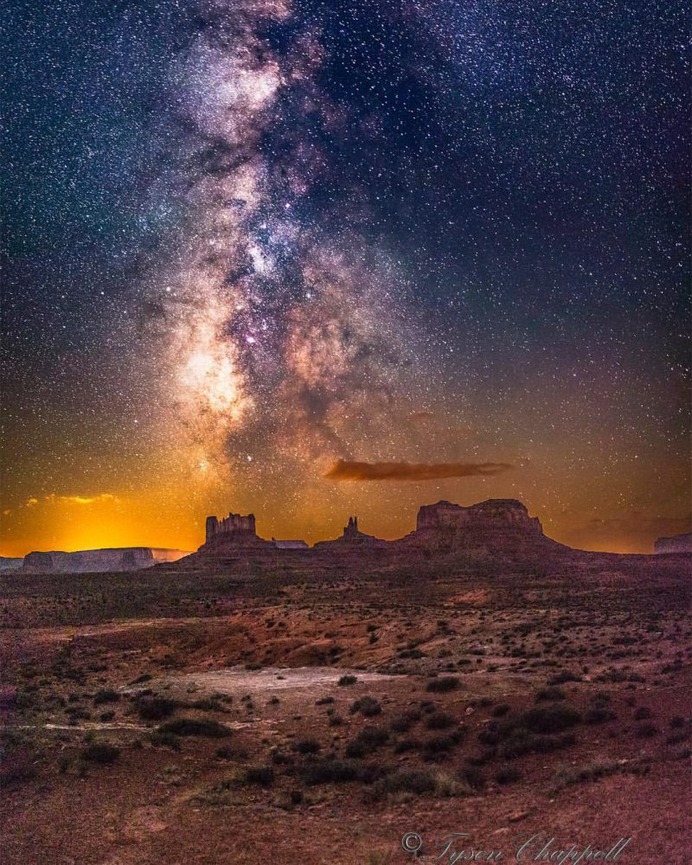 Stunning Milky Way and Cosmos Photography by Tyson Chappell