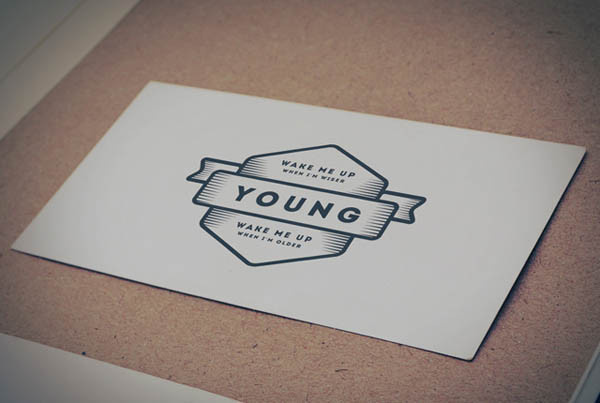 Vintage Logo MockUp PSD