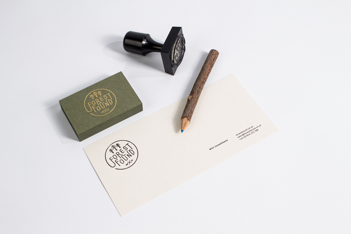 Forest Found brand identity nature natural tree ecological eco branding green brow beautiful minimal mindsparkle mag inspire inspiration www