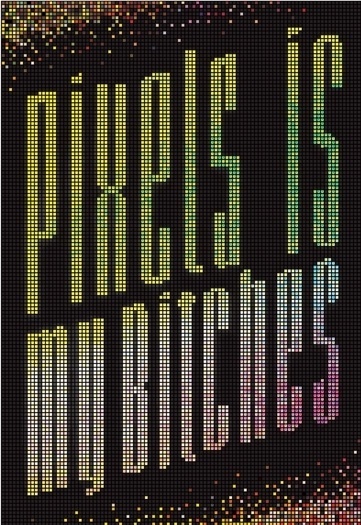 tinder + sparks - typo/graphic posters #experimental #posters #type #face #colour #pixels #typography