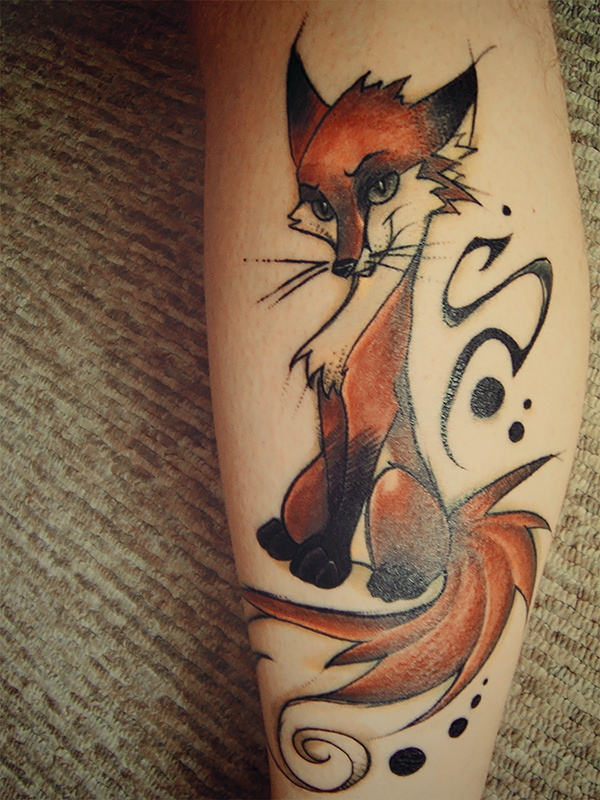 Fox tattoo