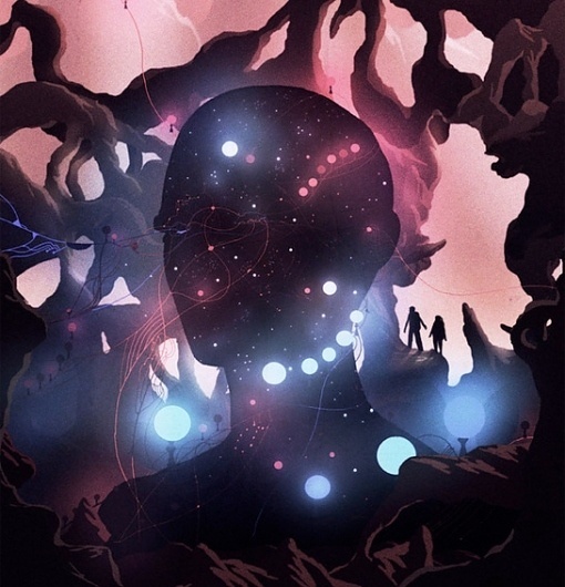 Changethethought™ #artwork #illustration #silhouette #art #light