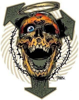 Racecar 13 | TannerGoldbeck #13 #goldbeck #illustration #racecar #skull #tanner