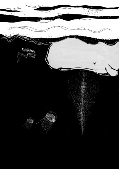 Uinverso illustration #illustration #hand #drawn #b&w